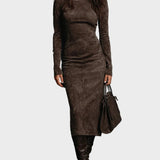 Mavis | Long-Sleeve Midi Dress