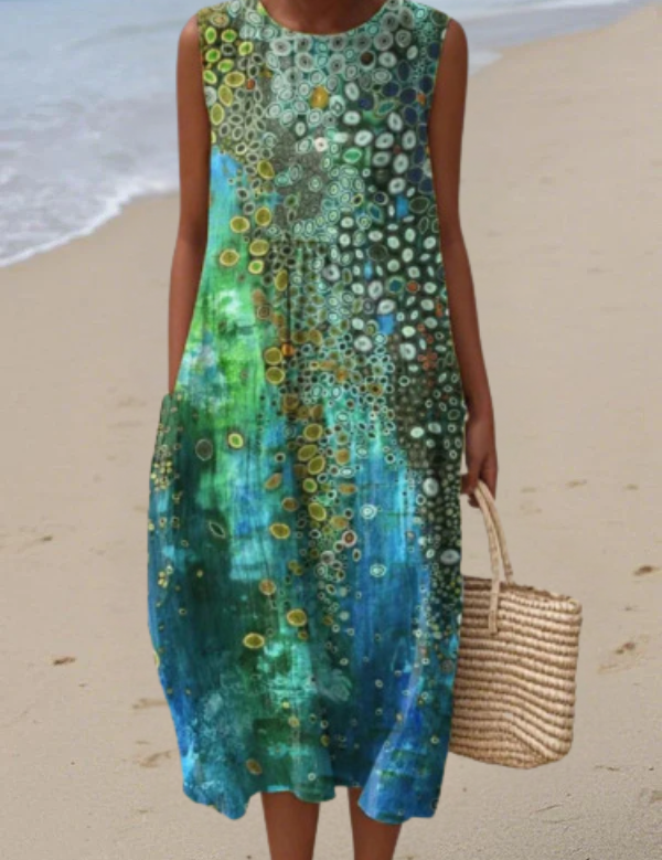 Zara Everyday Midi Dress, front view