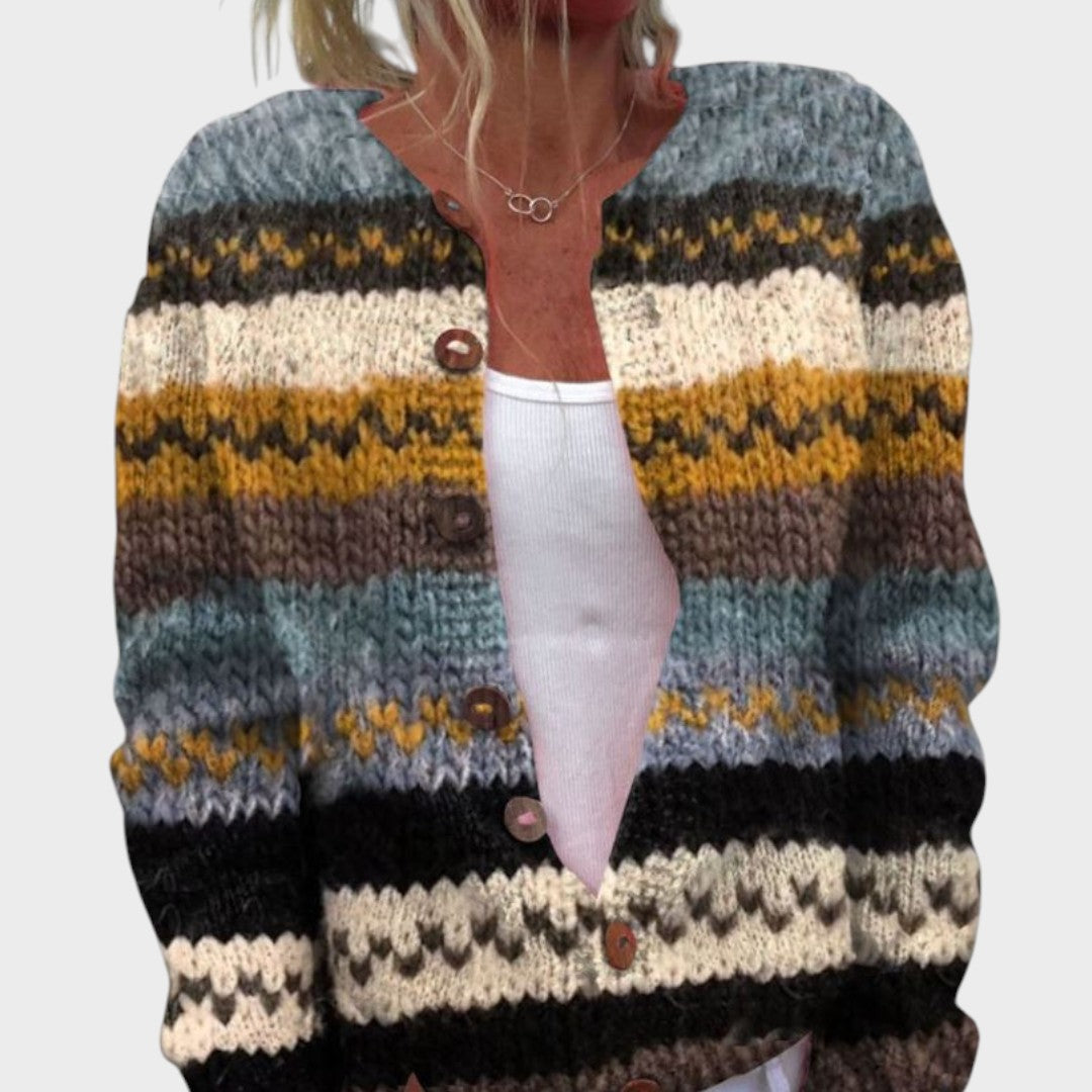Daisy Floral Autumn Cardigan