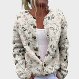 Ivy Floral Autumn Cardigan