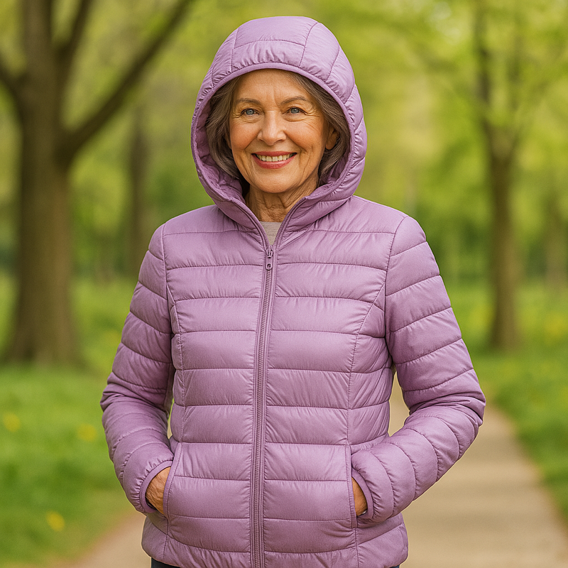 Nina, Mid-Season Coat, Purple