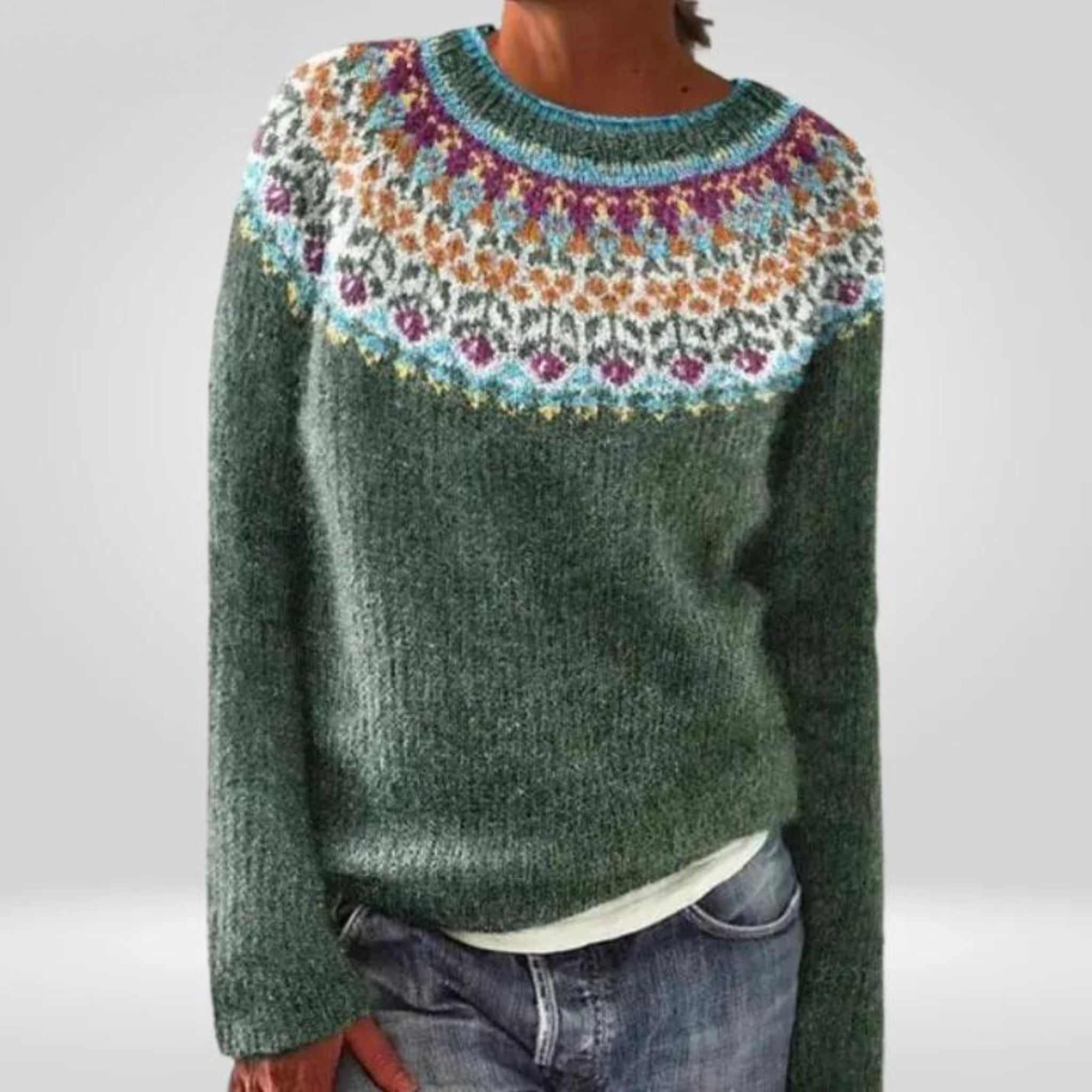 Abigail Vintage Knit Jumper
