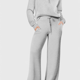 Agnes, Relaxed Jumper & Wide-Leg Trousers Set