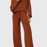 Agnes, Relaxed Jumper & Wide-Leg Trousers Set