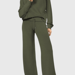 Agnes, Relaxed Jumper & Wide-Leg Trousers Set