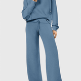 Agnes, Relaxed Jumper & Wide-Leg Trousers Set