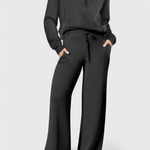 Agnes, Relaxed Jumper & Wide-Leg Trousers Set