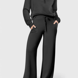 Agnes, Relaxed Jumper & Wide-Leg Trousers Set