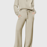 Agnes, Relaxed Jumper & Wide-Leg Trousers Set