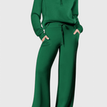 Agnes, Relaxed Jumper & Wide-Leg Trousers Set