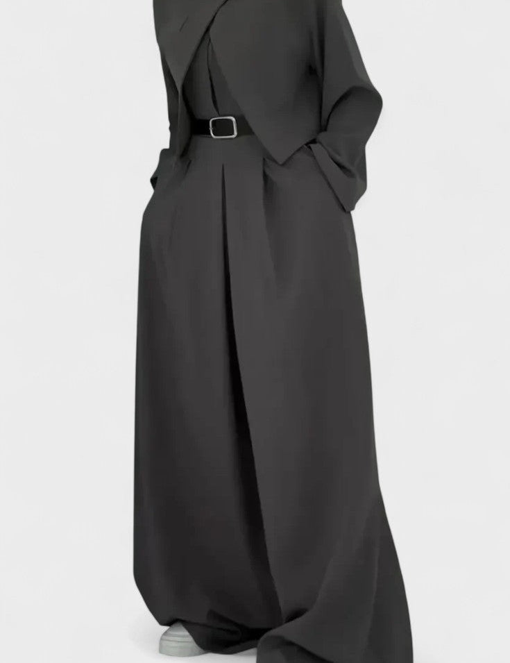 Anthea, Three-Piece Blazer, Bustier & Trousers Set