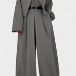 Anthea, Three-Piece Blazer, Bustier & Trousers Set