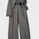 Anthea, Three-Piece Blazer, Bustier & Trousers Set