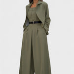 Anthea, Three-Piece Blazer, Bustier & Trousers Set