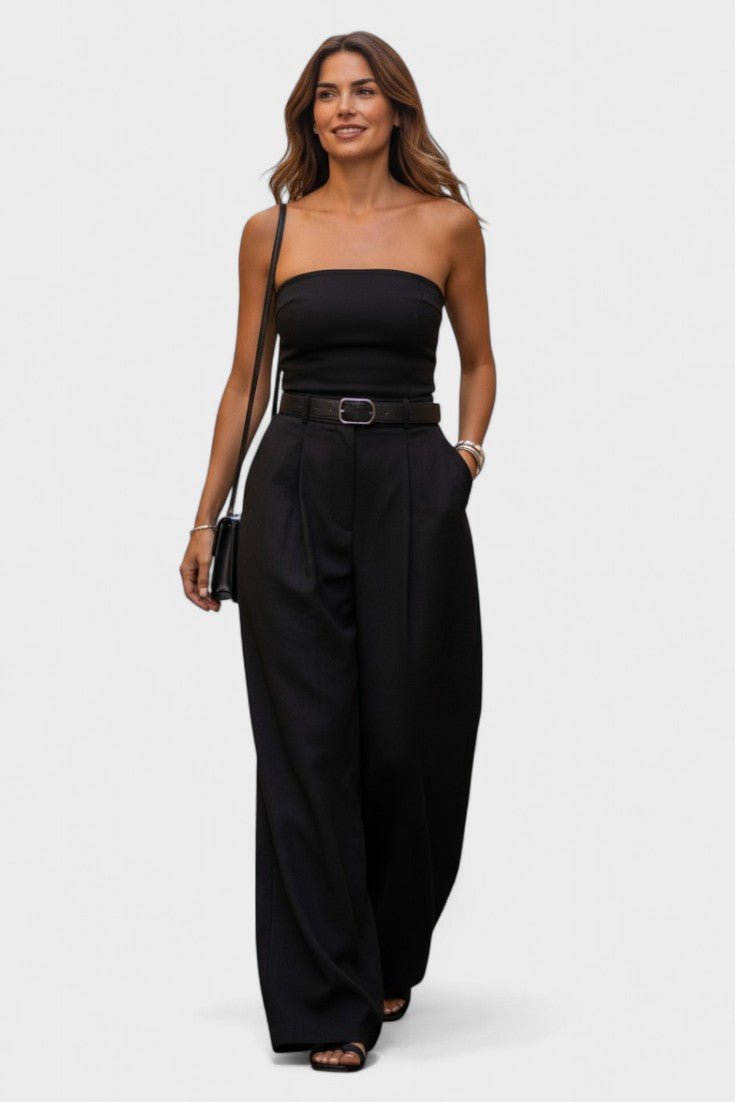 Anthea, Three-Piece Blazer, Bustier & Trousers Set