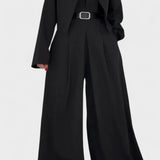 Anthea, Three-Piece Blazer, Bustier & Trousers Set