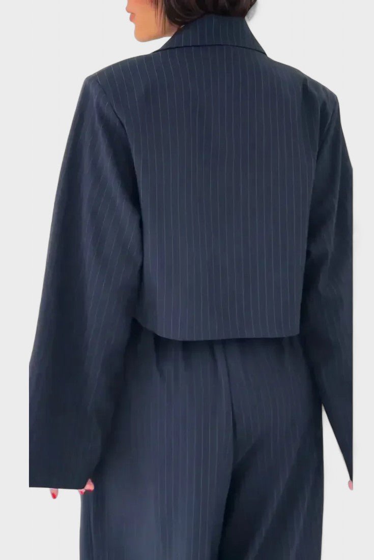 Anthea, Three-Piece Blazer, Bustier & Trousers Set