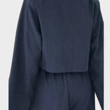 Anthea, Three-Piece Blazer, Bustier & Trousers Set