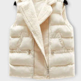 Esther, Cable-Knit Jumper, Quilted Gilet & Trousers Set
