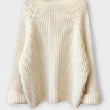 Esther, Cable-Knit Jumper, Quilted Gilet & Trousers Set