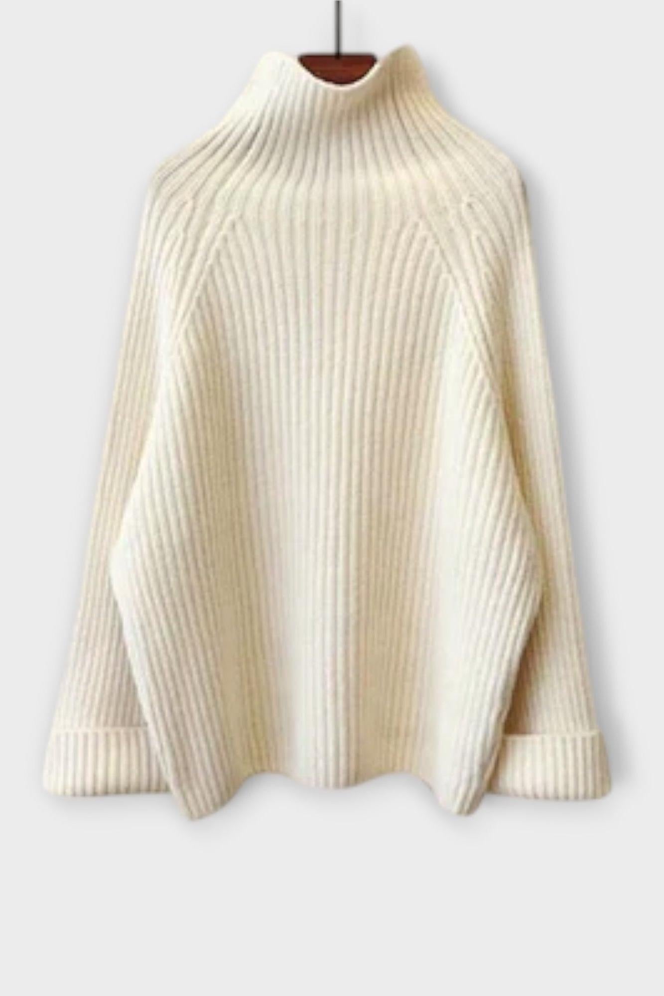 Esther, Cable-Knit Jumper, Quilted Gilet & Trousers Set