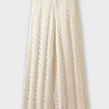 Esther, Cable-Knit Jumper, Quilted Gilet & Trousers Set