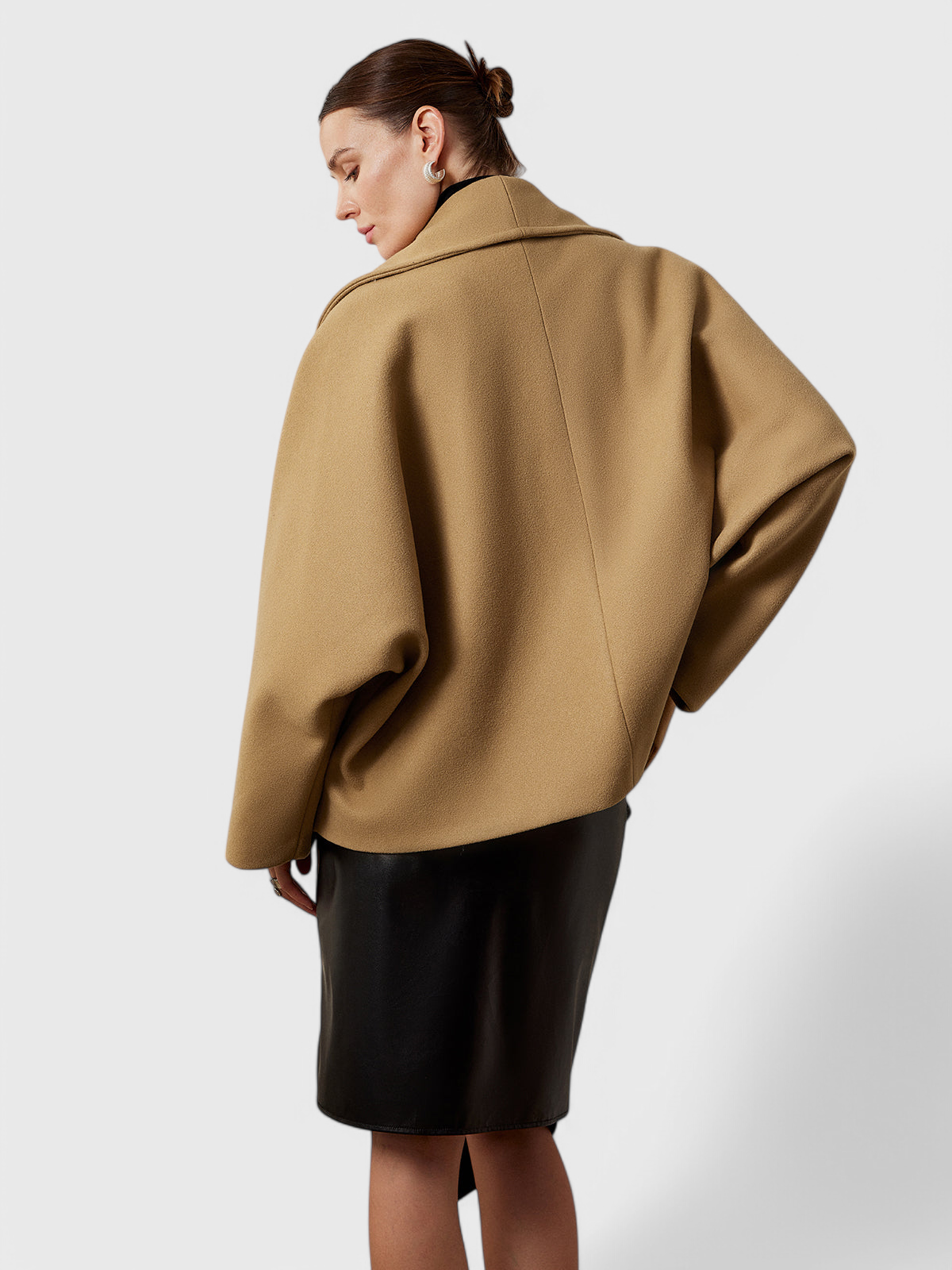 Penelope, Relaxed Oversized Shawl-Collar Coat