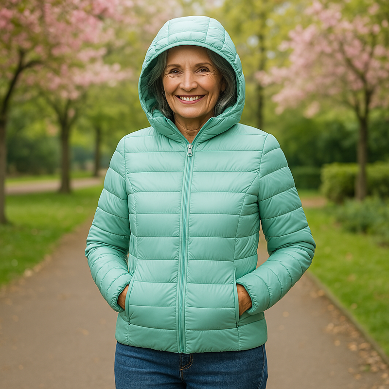 Fern, Mid-Season Coat, Mint Green