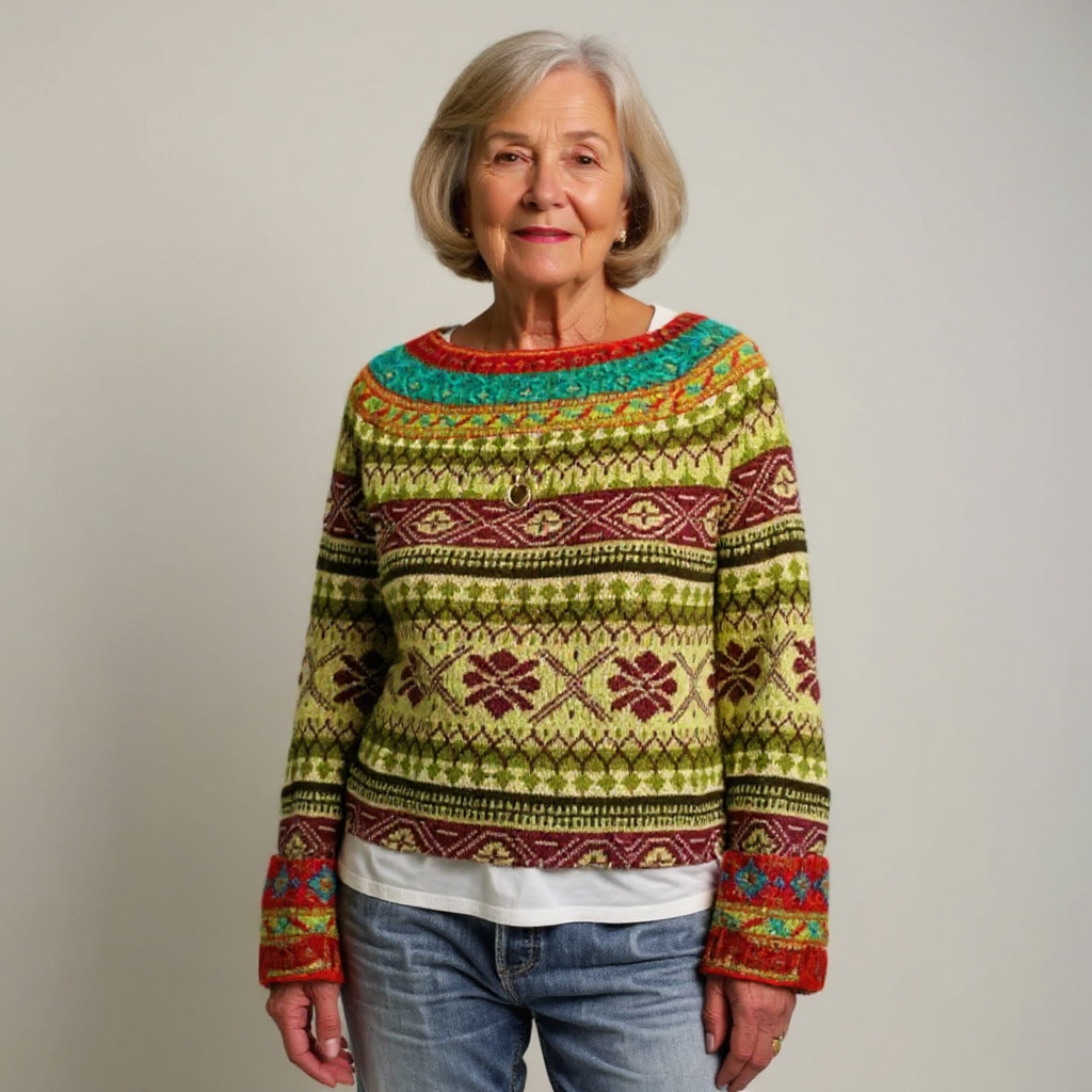 Caitlin Vintage Knit Jumper - view 2