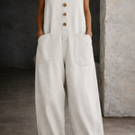 Amelia Vintage Cotton Dungarees - view 10