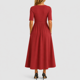 Elira | Crossover Elegance Dress