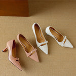 Edith Elegant Pumps with Bow Detail