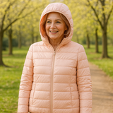 Emma, Mid-Season Coat, Light Pink
