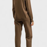 Pippa, V-Neck Knitted Jumper & Trousers Set
