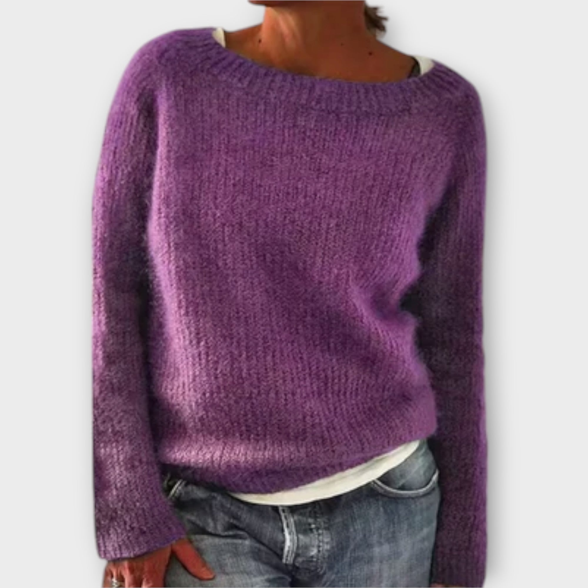 Fiona Vintage Knitted Jumper - view 2