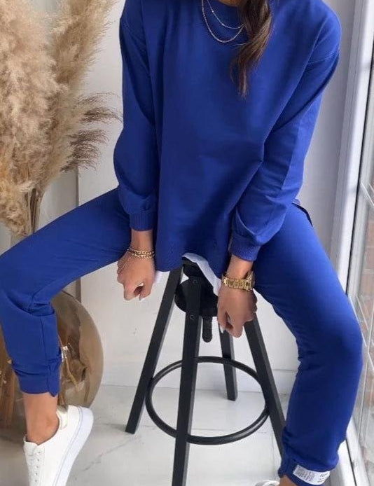 Freda, Layered-Look Sweatshirt & Joggers Set