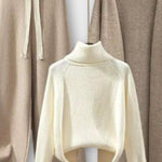 Joanne, Roll-Neck Jumper, Cardigan & Trousers Set