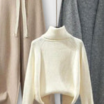 Joanne, Roll-Neck Jumper, Cardigan & Trousers Set