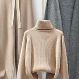 Joanne, Roll-Neck Jumper, Cardigan & Trousers Set