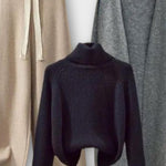 Joanne, Roll-Neck Jumper, Cardigan & Trousers Set