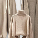 Joanne, Roll-Neck Jumper, Cardigan & Trousers Set