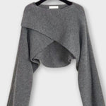 Carla, Three-Piece Shirt, Knitted Top & Trousers Set