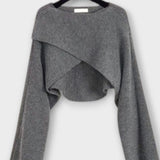 Carla, Three-Piece Shirt, Knitted Top & Trousers Set