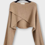 Carla, Three-Piece Shirt, Knitted Top & Trousers Set