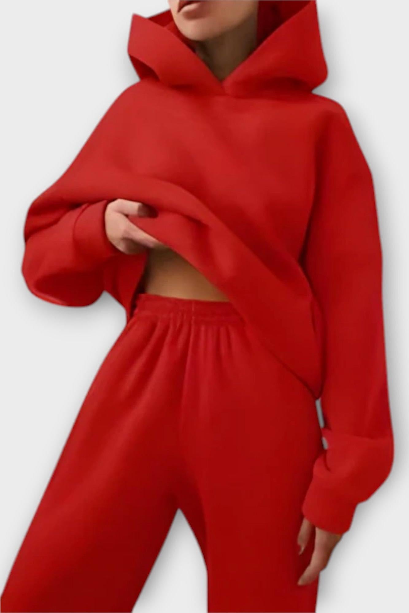 Carla, Relaxed Hoodie & Trousers Set