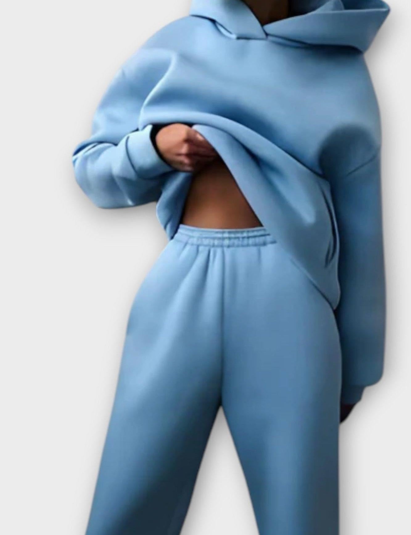 Carla, Relaxed Hoodie & Trousers Set