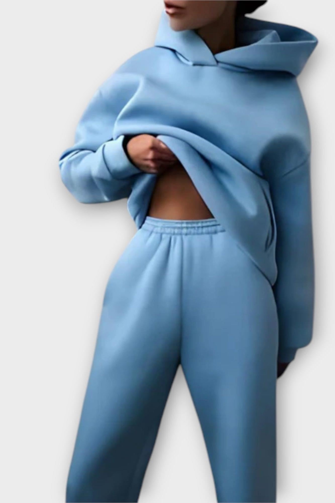 Carla, Relaxed Hoodie & Trousers Set