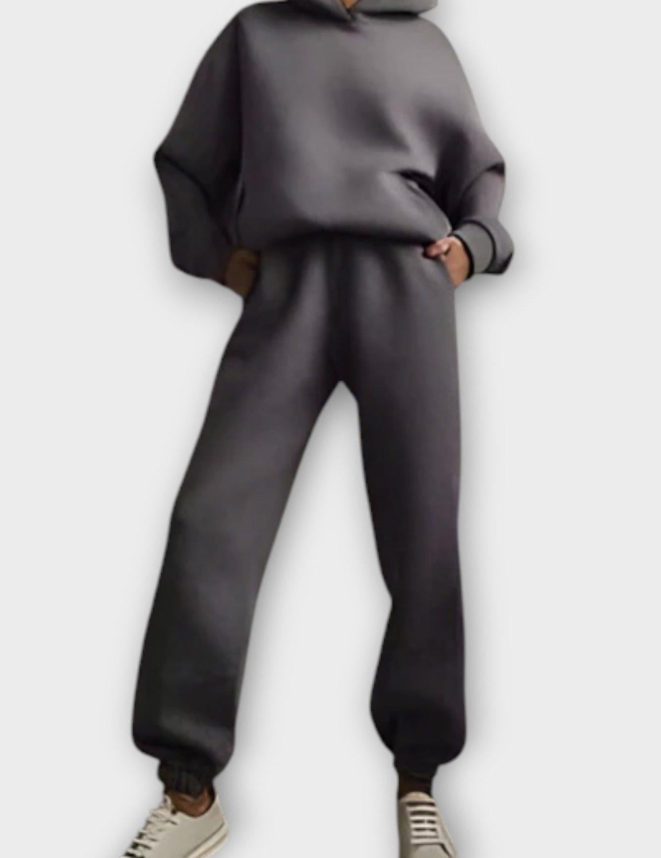 Carla, Relaxed Hoodie & Trousers Set