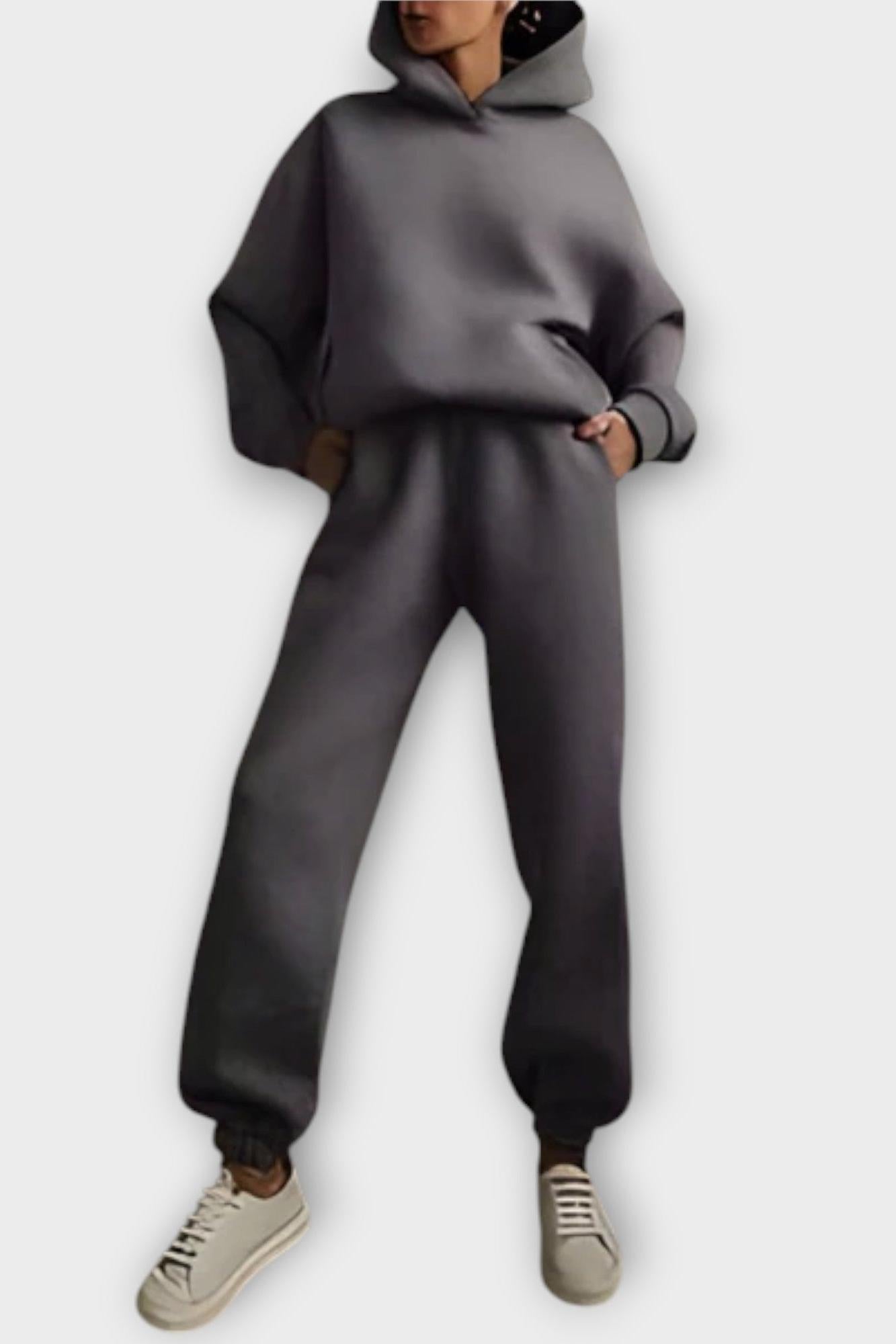 Carla, Relaxed Hoodie & Trousers Set