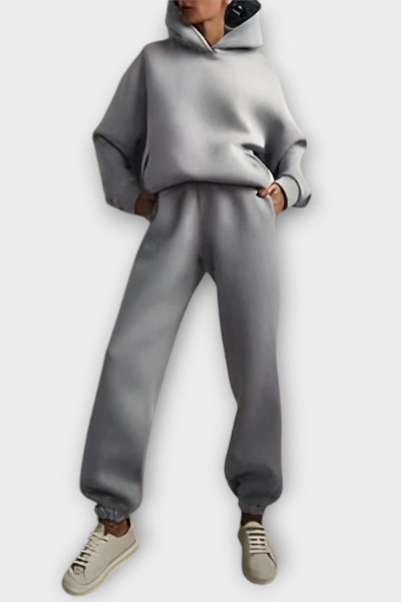 Carla, Relaxed Hoodie & Trousers Set